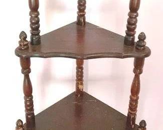 106 - Corner Shelf Stand - 49" x 20" x 12"
