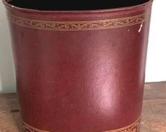 21 - Metal Trash Can - 13" x 12" x 7"