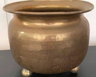 247 - Brass Planter - 11" x 13"