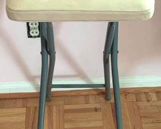 38 - Folding Stool - 27" x 10" x 13"