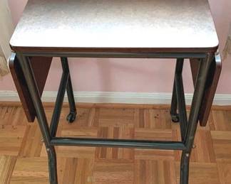 20 - Vintage Metal Typewriter Stand - 27" x 35" x 15"