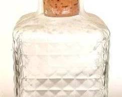233 - Glass Decanter - 10" Tall