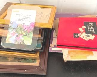 344 - Lot of Assorted Items to include Pokeno Game