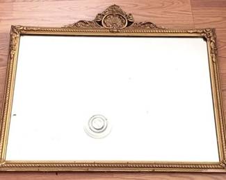 118 - Vintage Carved Mirror - 30" x 24"
