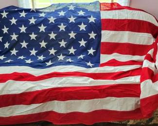 329 - Valley Forge Flag Co Flag #5 - 59" x 112"