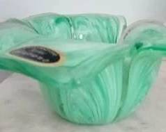 48 - Murano Art Glass Dish - 6" Round