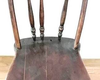 80 - Child's Chair - 24" x 14" x 13" as is - missing rung from back