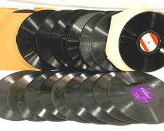 9808 - Lot of 20 Assorted 78 RPM Records