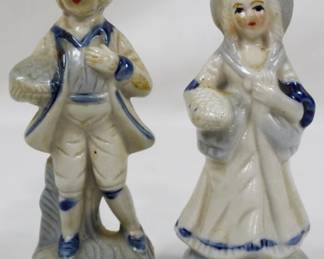 893 - Lady & Gentleman Figurines 4"