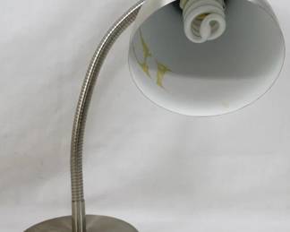 913 - Adjustable Desk Lamp 14" You are buying a used as-is electric/electronic item. We do not guarantee all components are present, and if it is not expressly stated, it is untested.