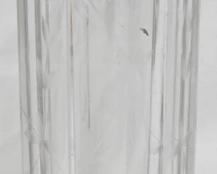 458 - Glass Vase, Chip on Rim, 11.5"