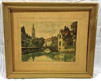 9848 - Framed Print - 19.5" x 17"