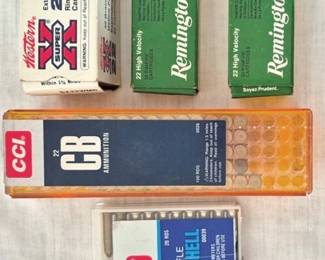 230 - Assorted 22 Ammo - some full, some partial