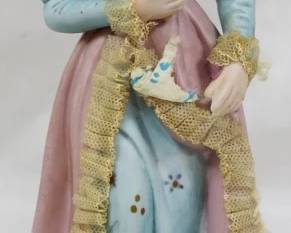 890 - Porcelain Figurine 8"