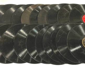 9780 - Lot of 20 Assorted 78 RPM Records