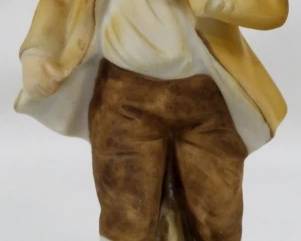 892x - Porcelain Figurine of Boy 6"