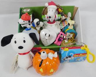 1142 - Assorted Peanuts Toys/Figures