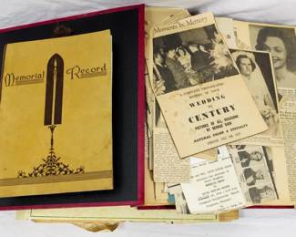 609 - Assorted Vintage Scrapbooks