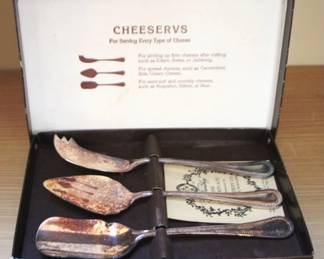 52 - Cheese Knife Set in Box