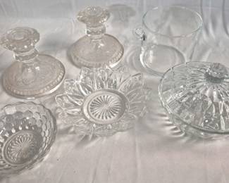 4288 - Lot of Assorted Glass Items