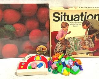 4062 - Puzzle, Board Game, & Toys Lot