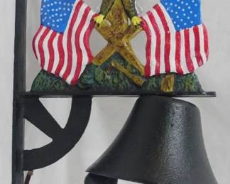 1153 - Cast Iron American Eagle Bell