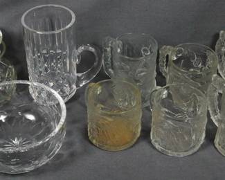 818 - Vintage McDonalds Glass Mugs & More