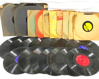 9807 - Lot of 20 Assorted LP & 78 RPM Records