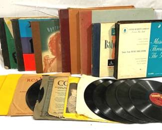 9826 - Lot of 20 Assorted 78 RPM Records