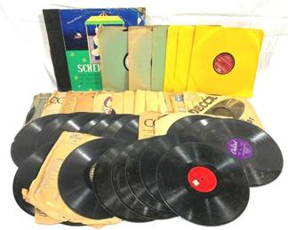 9834 - Lot of 39 Assorted 78 RPM Records
