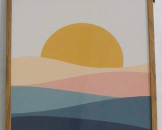 317 - Frame Wall Decor (Broken) 20x16