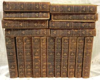 9722 - 19 Piece Thackeray's Works Book Set