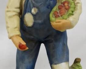 895 - Homco Porcelain Figurine 8.5"