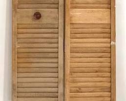 9712 - Wood Bifold Screen - 79" x 24"