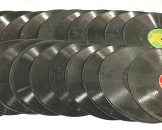 9809 - Lot of 20 Assorted 78RPM Records