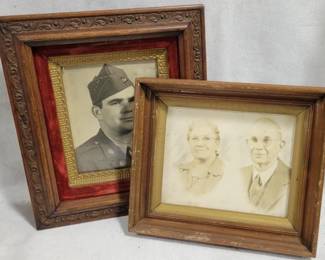 5251 - 2 Vintage Frames - 16 x 4 & 11.5 x 13.5