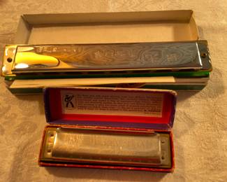 Harmonicas, Whistles, Flutes, etc.,