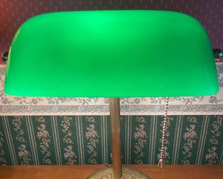 Classic Green Shade Desk Lamp!