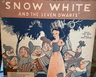 Awesome Graphics and Classic Broadway and Movie Sheet Music--Large Selection! 