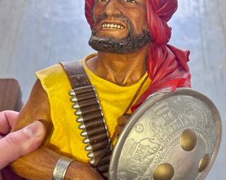 Pathan warrior- Chalk ware