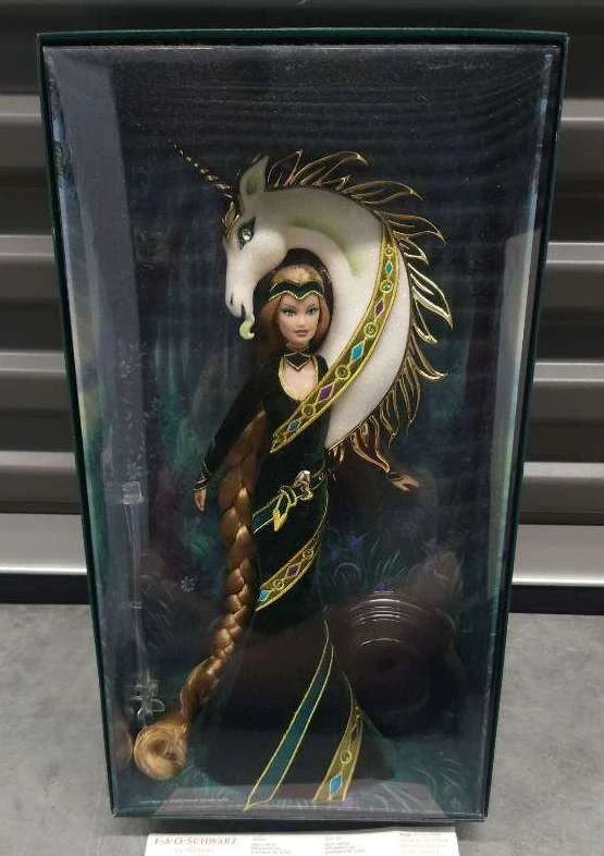 “Lady of the Unicorns” Bob Mackie Barbie Doll – New in Original Box