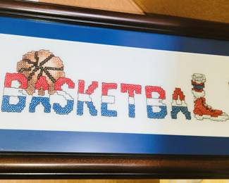 Basketball Needlepoint