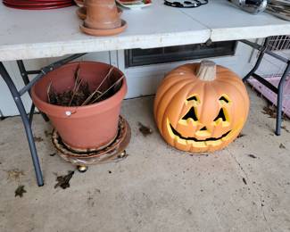 Large Jack-o-lantern - planters