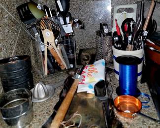 Kitchen utensils - some retro