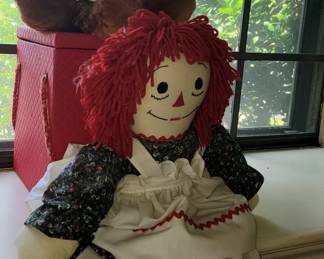 Plush Toys and Raggedy Ann