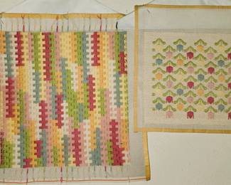 Completed Needlepoints
