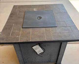 Table With BuiltIn Fire Pit