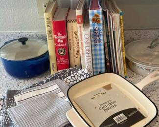 Enameled Cast Iron Braiser And Pot
