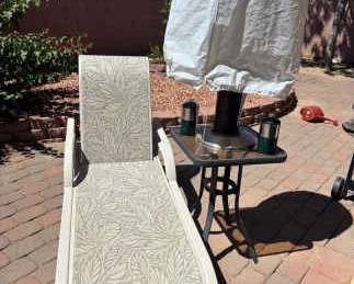 Lounge In The Sun Or The Cold With The Heater
