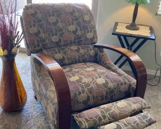 MidCentury Replica Recliner And Decor